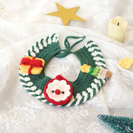 Santa’s Little Helper Pet Christmas Bib